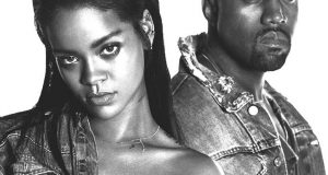 Rihanna and Kanye West