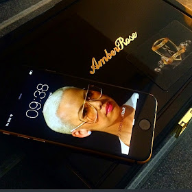 Amber Rose customized phone