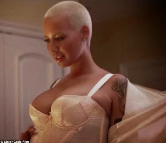 Amber Rose's sex scenes in a new movie