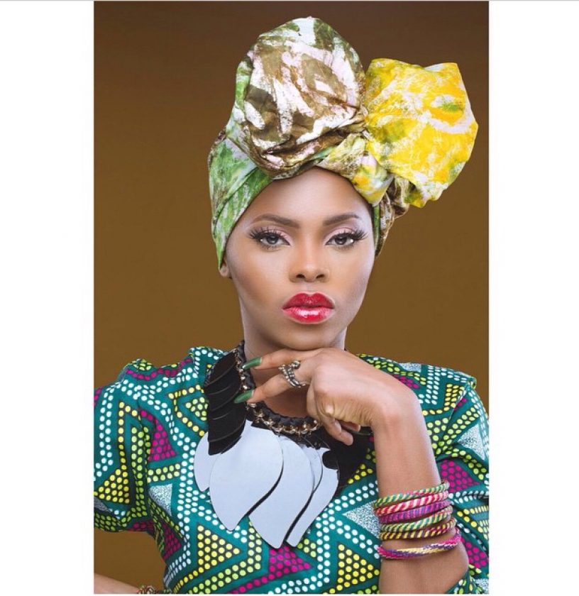 Chidinma rocks African prints in new photos