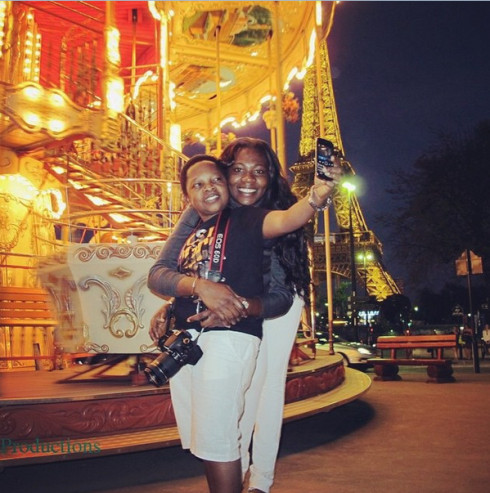 Chinedu 'Aki' Ikedieze and wife vacation in Paris