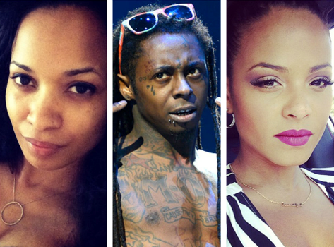 Christina Milian, Karrine Steffan and Lil Wayne