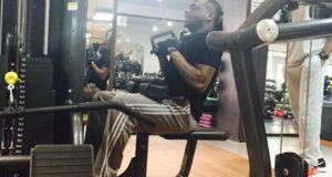 Davido Sweat It Out In The Gym