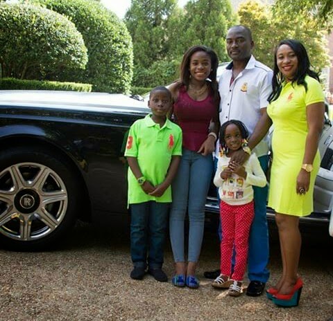 Dayo 'D1 Adeneye beautiful family