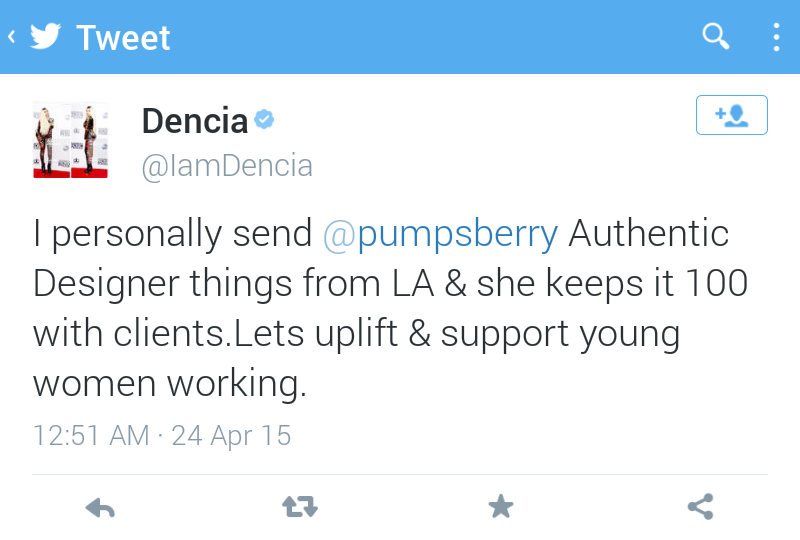Dencia support to pumpsberry