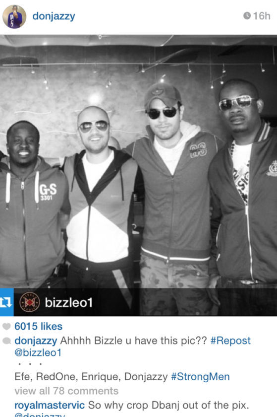 Don Jazzy's post