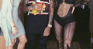 Khloe Kardashian, Tyga and Kylie Jenner