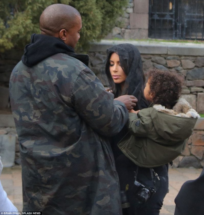 Kim, Kanye & North West go sightseeing in Armenia