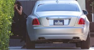 Kim Kardashian Rolls Royce