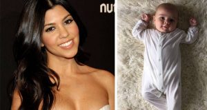 Kourtney Kardashian Shares First Picture Of 4-Months Old Son