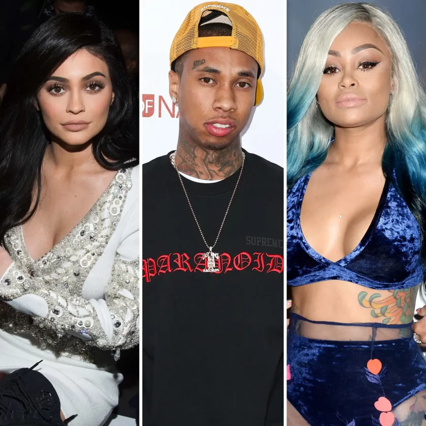 Kylie Jenner, Tyga & Blac Chyna