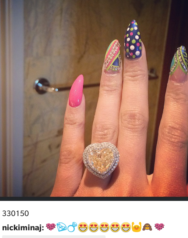 Nicki Minaj engaged