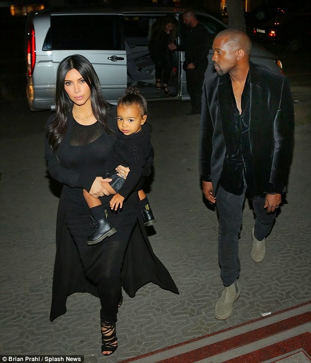 North West, Kim and Kanye West