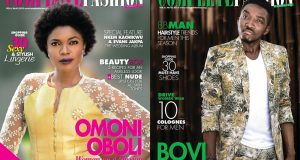 Omoni Oboli and Bovi cover April issue of Complete Fashion mag