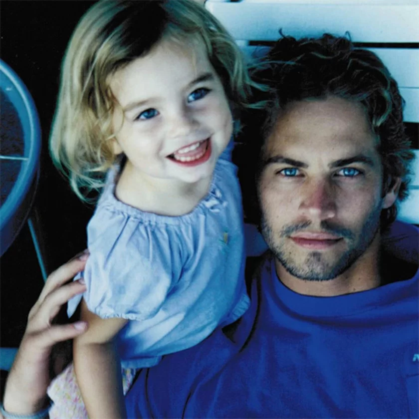 Paul Walker and daughter