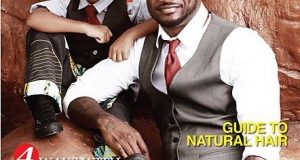 Peter Okoye and son