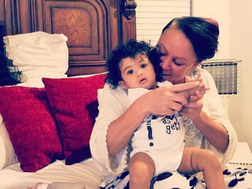 Royalty and Joyce Chris Brown's mother