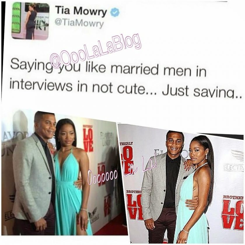 Tia Mowry post