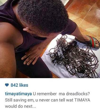 Timaya still saving the dreadlocks