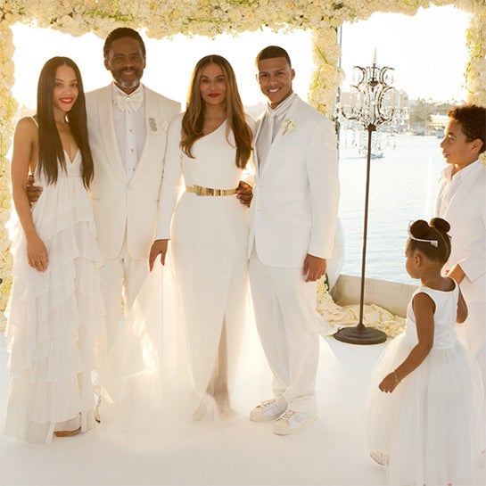 Tina Knowles ties the knot with Richard Lawson