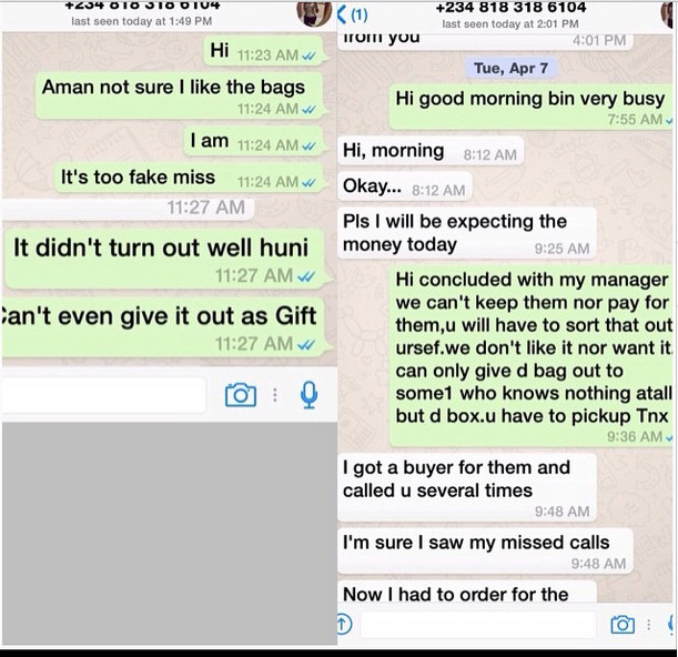 Tonto Dikeh replies lady who accused her of owing N192K NaijaVibe