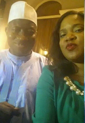 Toyin Aimakhu and President Jonathan