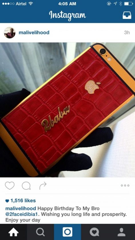 Tuface recieves custom iPhone 6