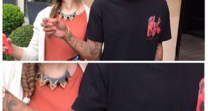 Tyga tattoos Kylie's name on his arm