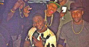 Wizkid parties with Emmanuel Adebayor in London