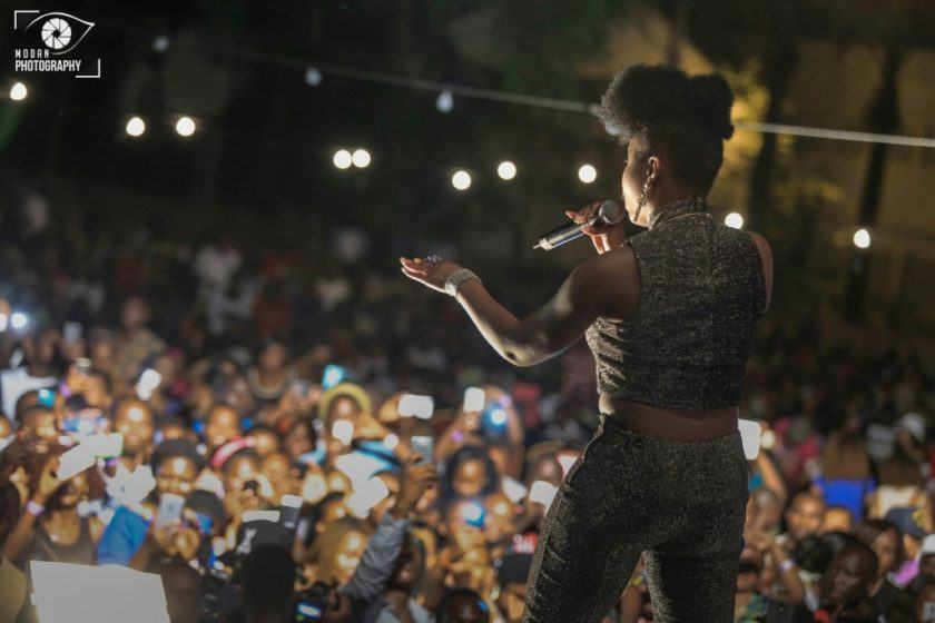 Yemi Alade takes over Mombasa, thrills Kenyan fans on Easter Sunday