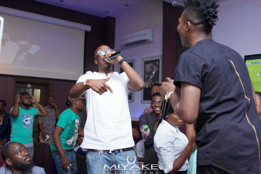 iceberg Slim and Reekado Banks at The Stage Unplugged