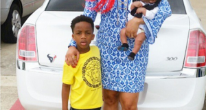 Adaeze Yobo and her cute sons