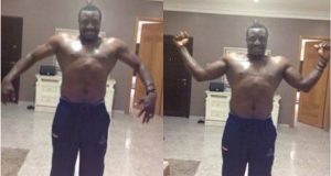 Ali baba shows off impressive 6 packs