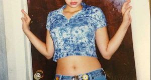 Amber Rose as a teenager