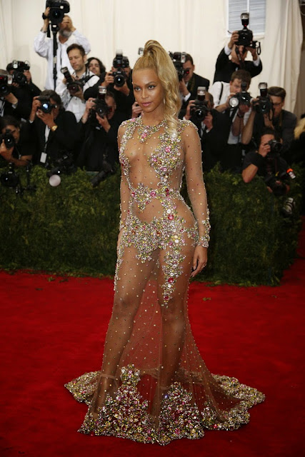Beyonce in custom made Givenchy
