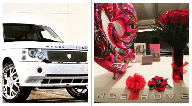 Chidi Mokeme gifts wife Range Rover Sport
