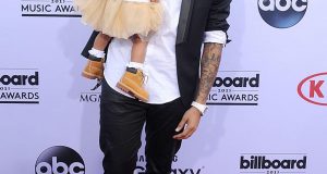 Chris Brown and Royalty attend 2015 Billboard Awards