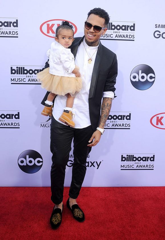 Chris Brown and Royalty attend 2015 Billboard Awards