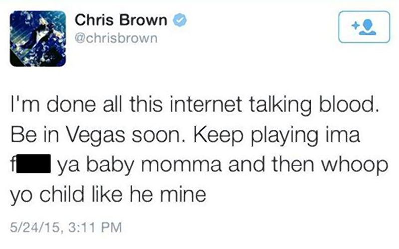 Chris Brown and his Goons Threaten Tyson Beckford for Posting a Pic with Karrueche