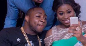 Davido with his baby mama Sophie