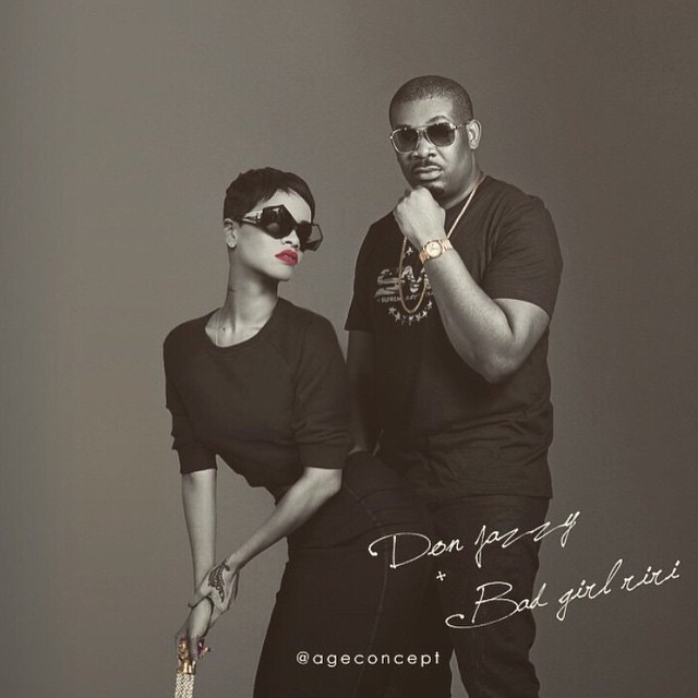 Don Jazzy and Rihanna