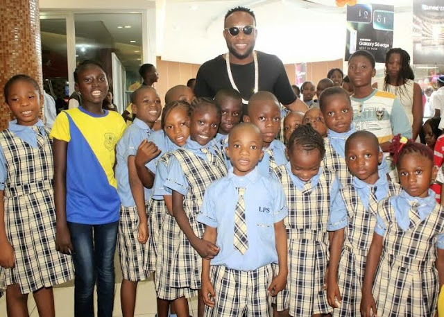 KCee Takes Over A Hundred Children To The Cinema