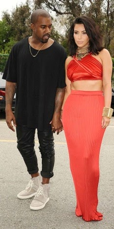 Kanye West and Kim K