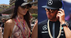 Kendall Jenner and Lewis Hamilton