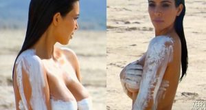 Kim Kardashian Goes Completely Naked Again