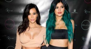 Kim Kardashian West and Kylie Jenner