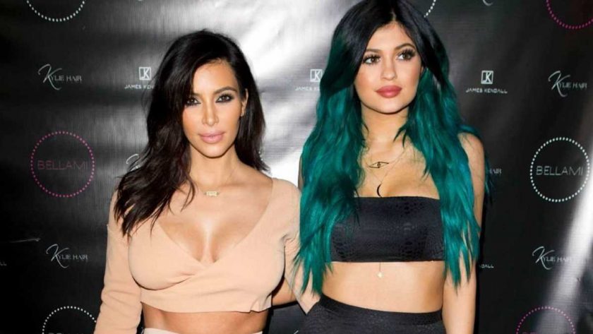 Kim Kardashian West and Kylie Jenner