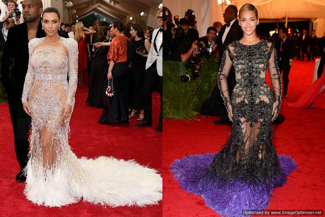 Kim vs Beyonce MET 2015