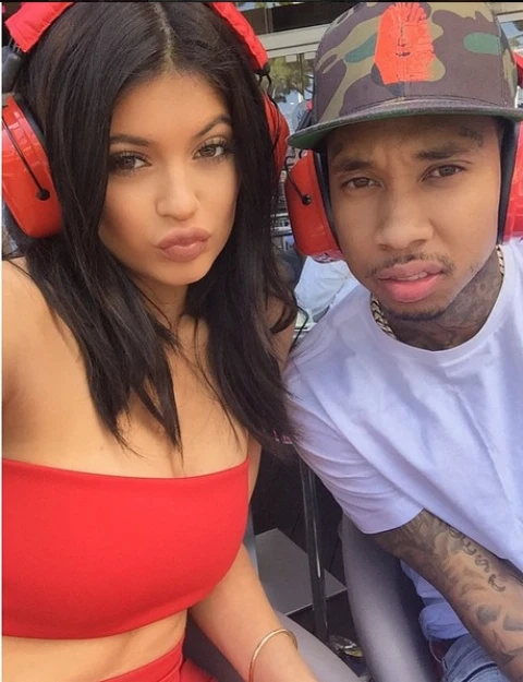 Kylie Jenner and Tyga at the F1 Grand Prix in Monaco
