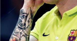 Lionel Messi's new Tattoo